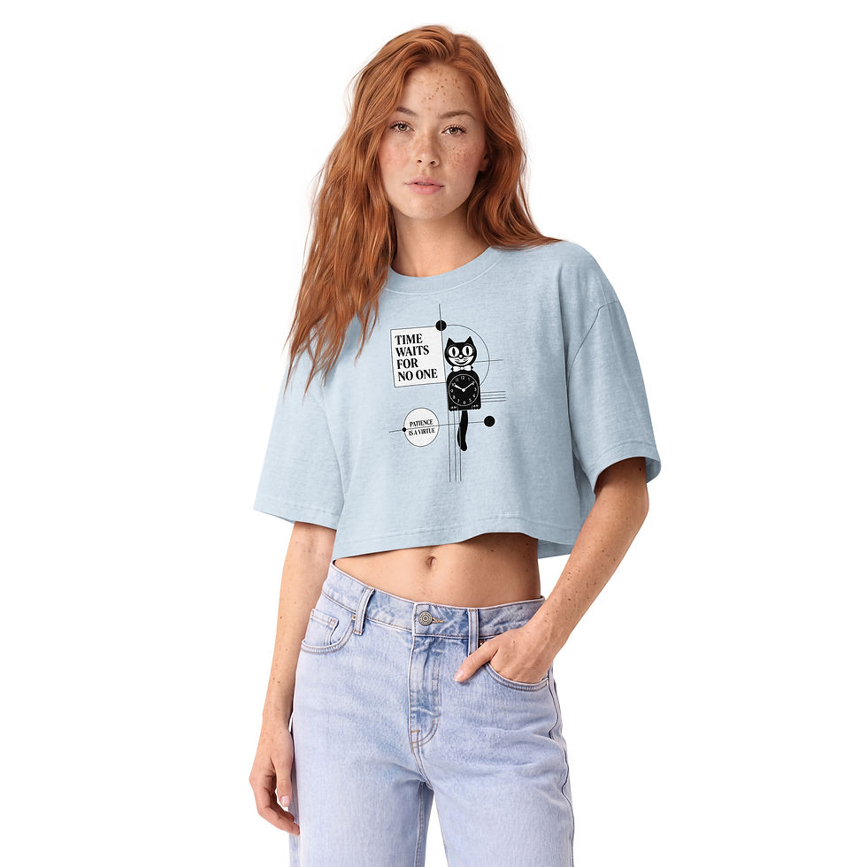 TIME tee — Cadence Studio Contrasts Collection