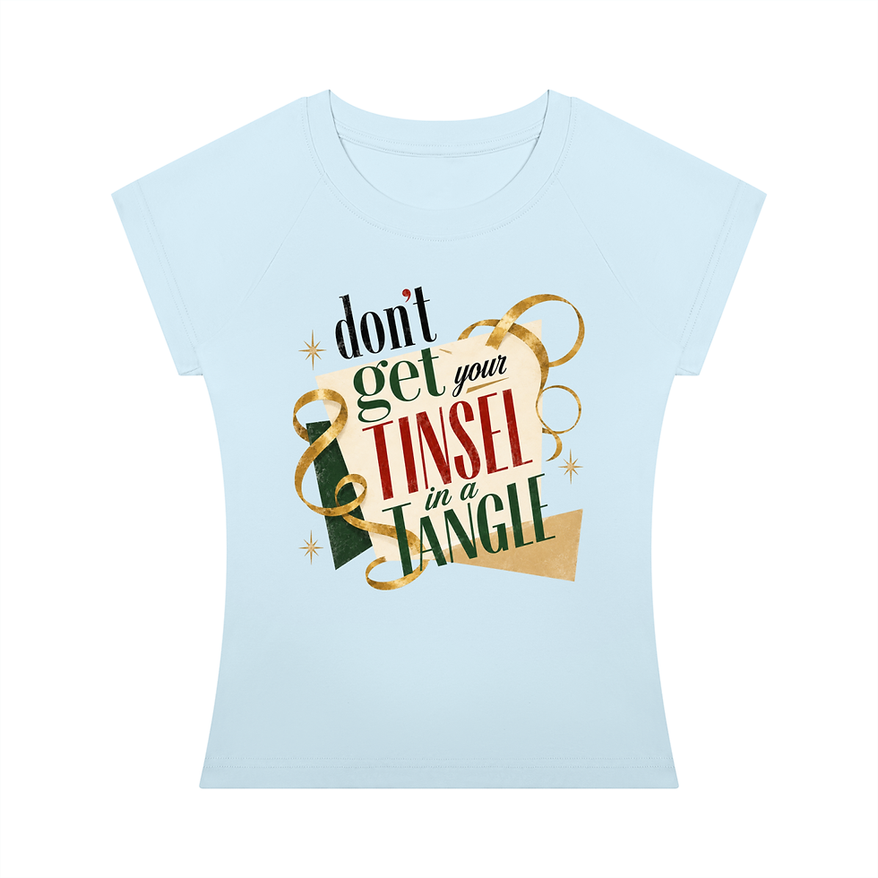 Thumbnail: TINSEL tee — Cadence Studio Yesteryear Collection