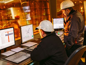 Control panel. Plant for the production of steel..jpg