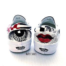 custom vans eye mouth