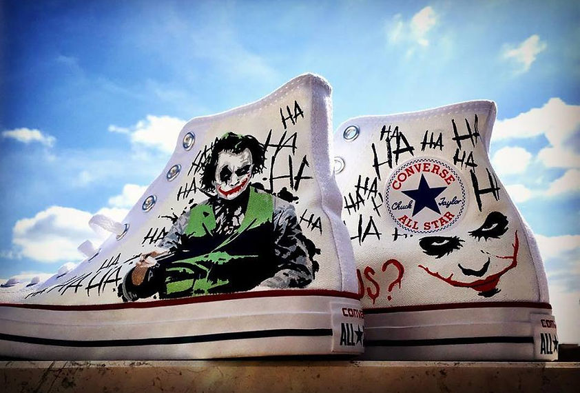 Converse all star Joker con risate