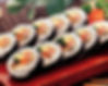 Korean style sushi with vege (Sushi de façon coréenne avec vege)