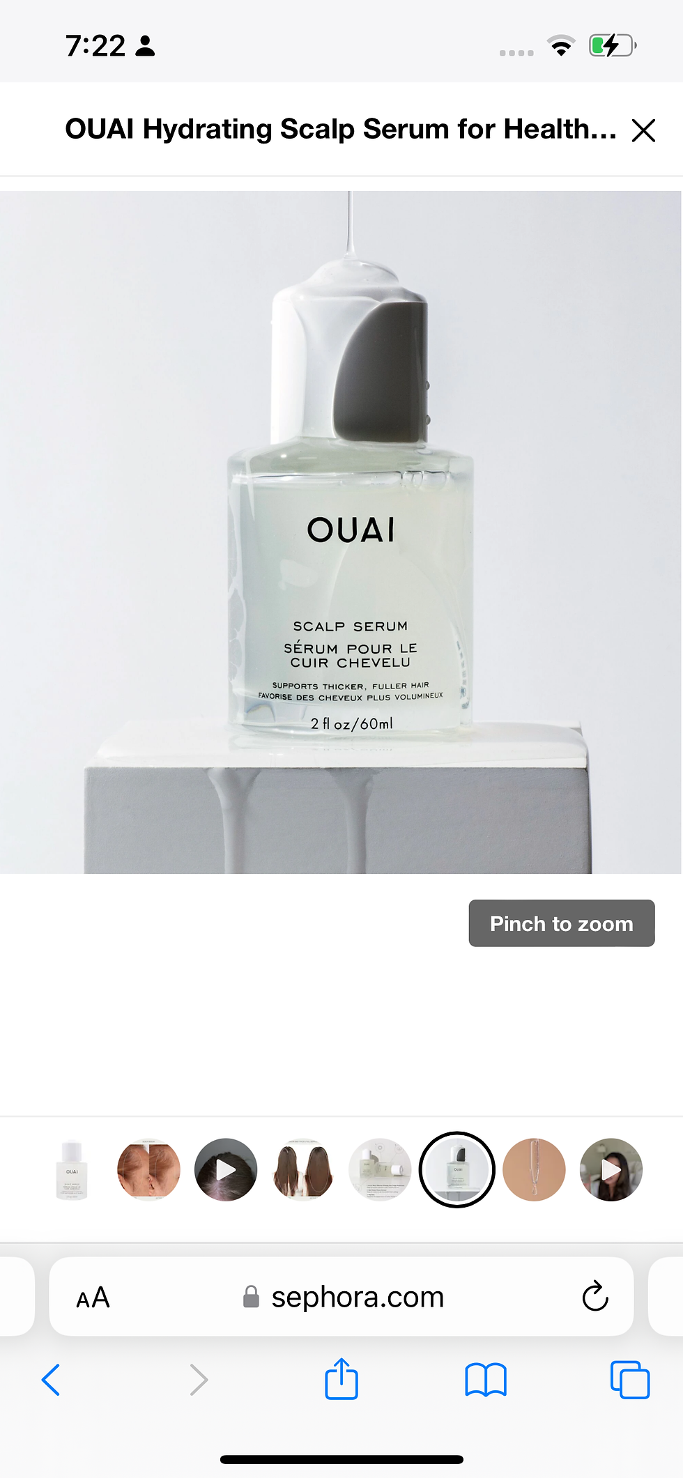 Thumbnail: OUAI - Scalp Serum 
