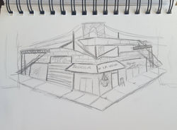 In The Heights - 2019 - Initial Design Sketch
