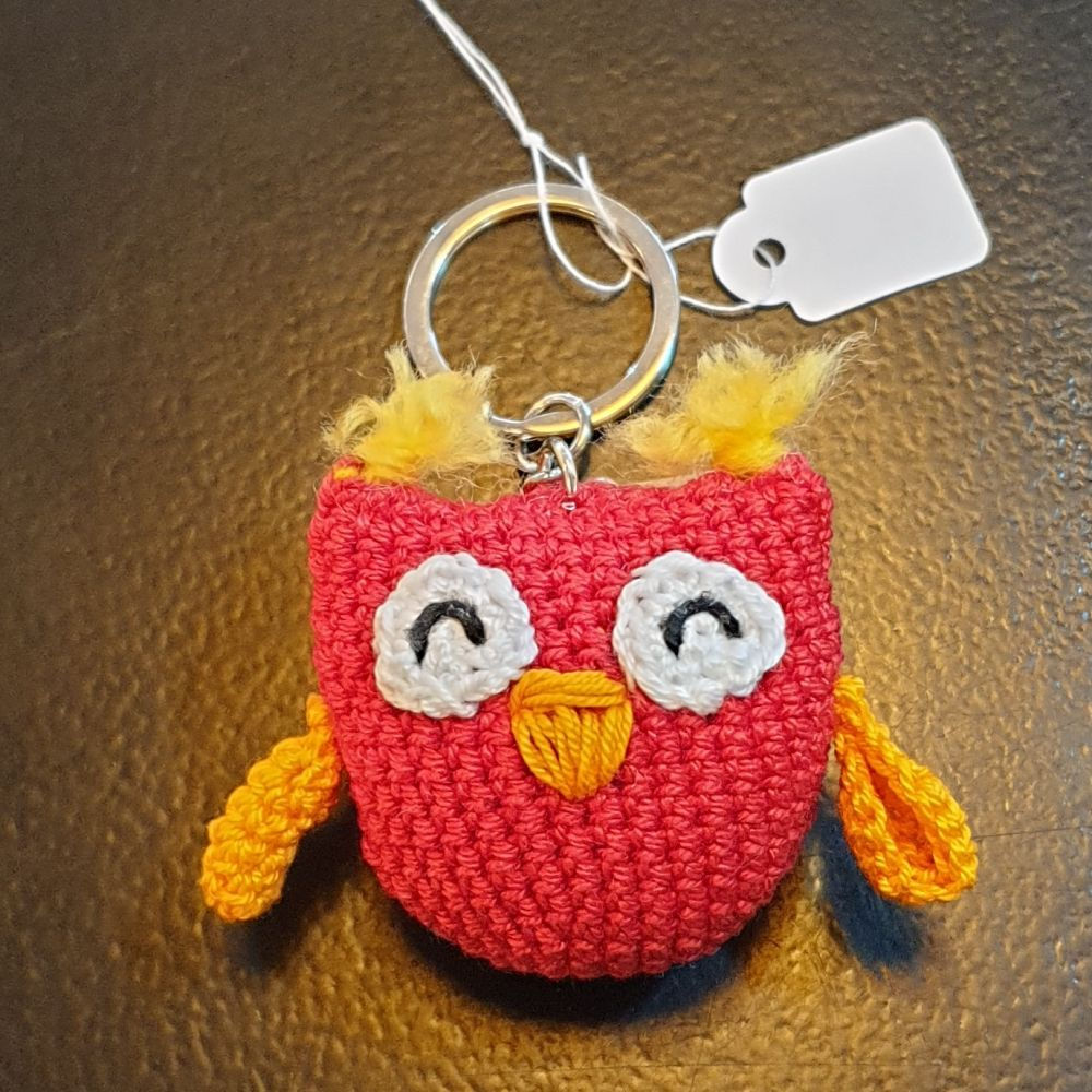 Porte clés crochet (Chouette)
