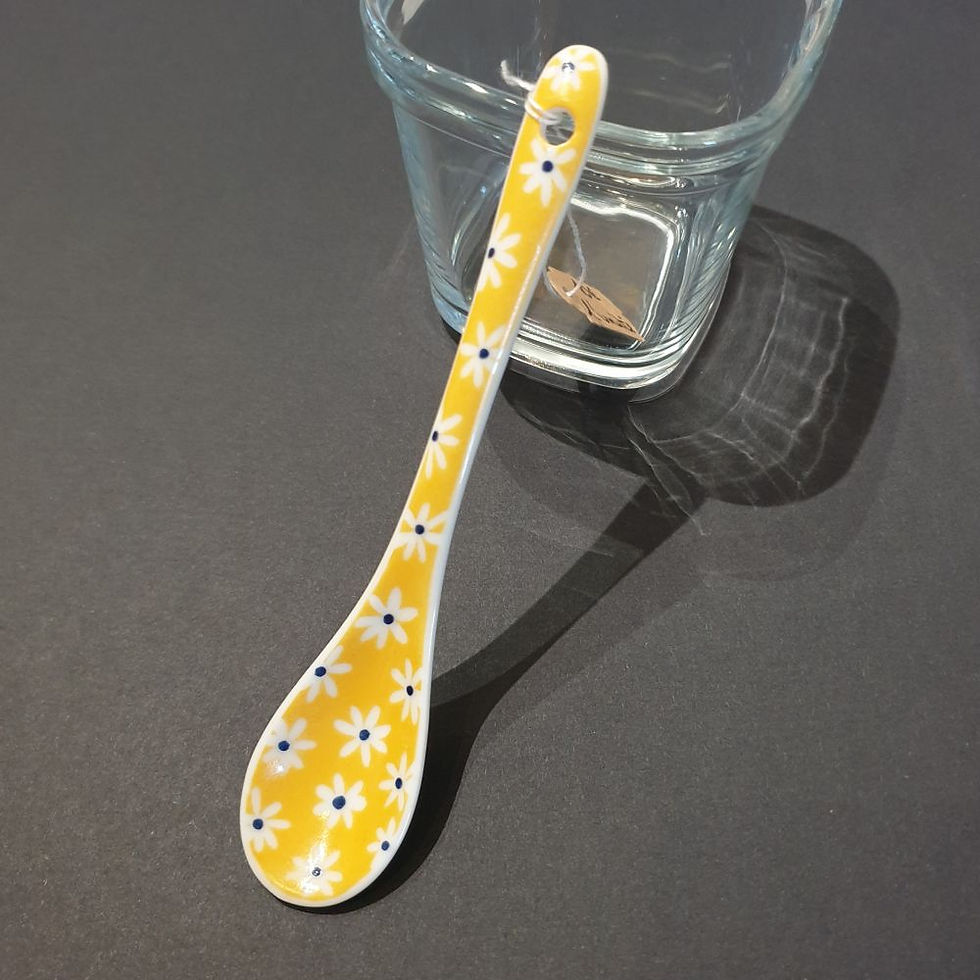 Cuillère MIAM peinte à la main