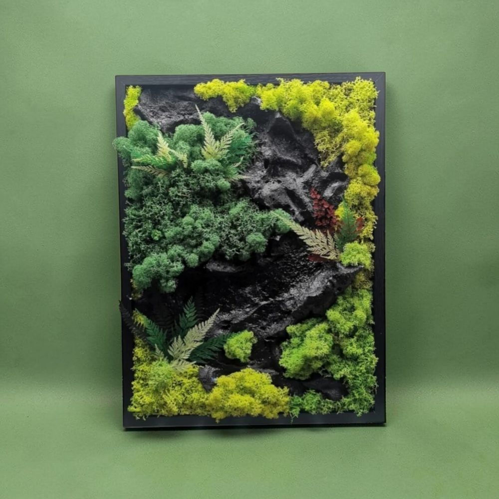 Cadre végétal taille L