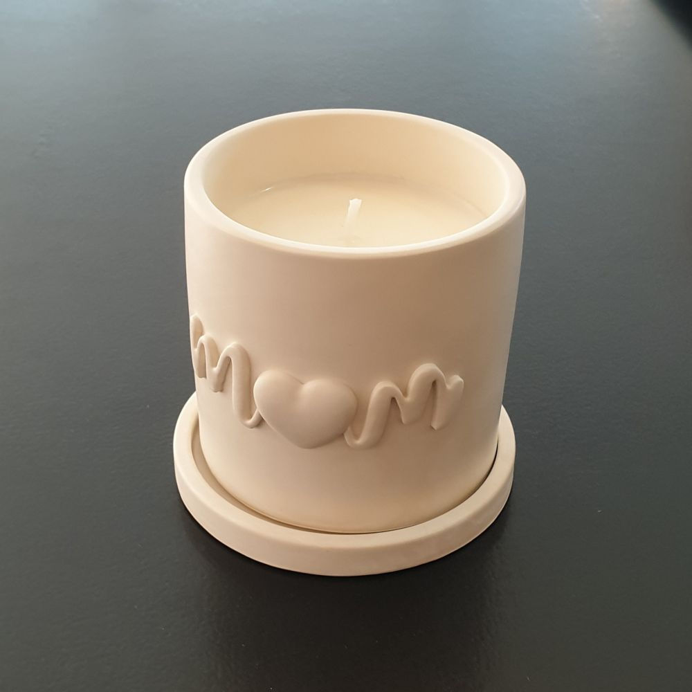 Bougie MOM 250g (fleur de coton)