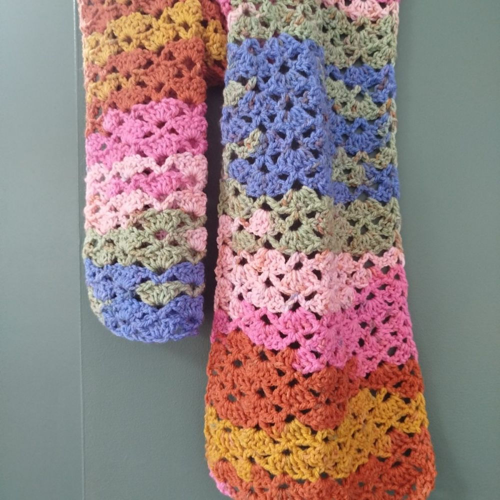 Echarpe au crochet