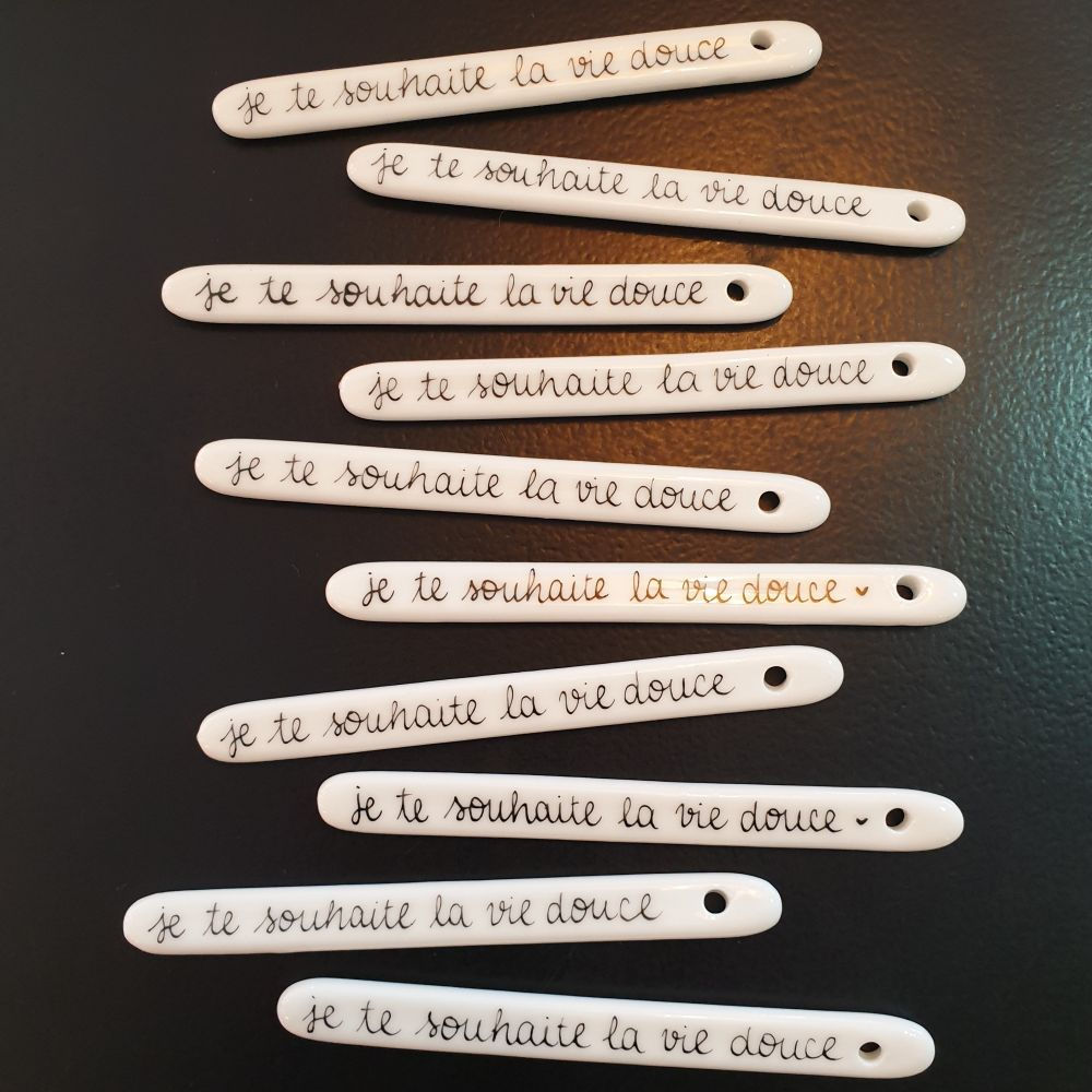 Touillettes Je te souhaite la vie douce