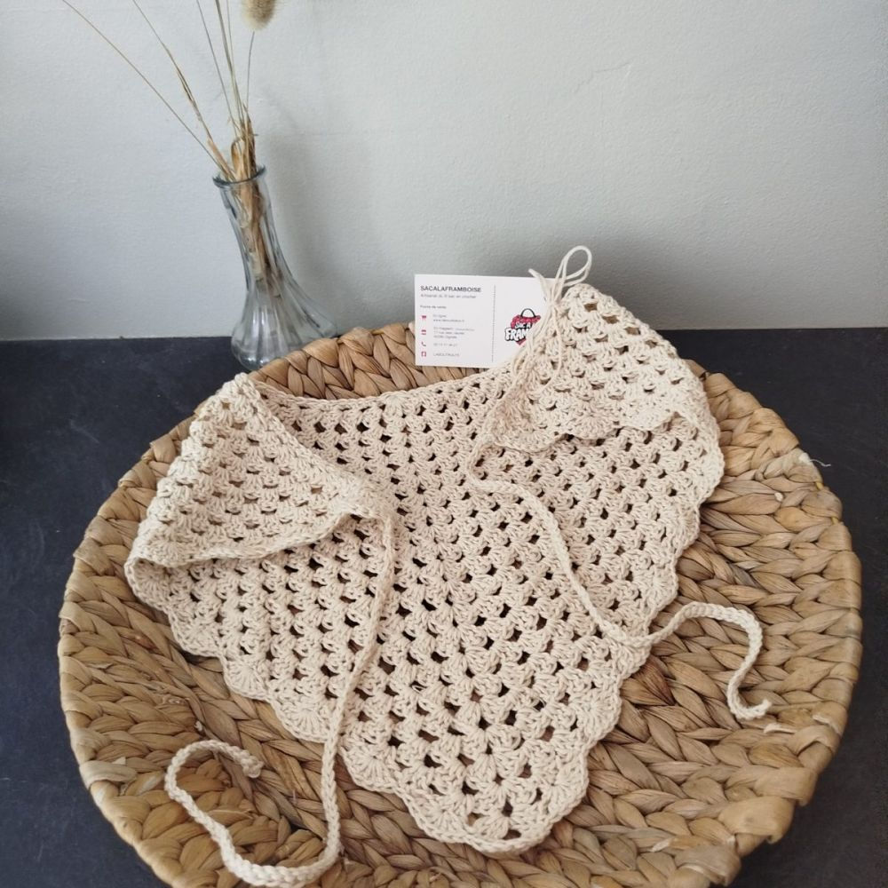 Fichu ou bandana au crochet