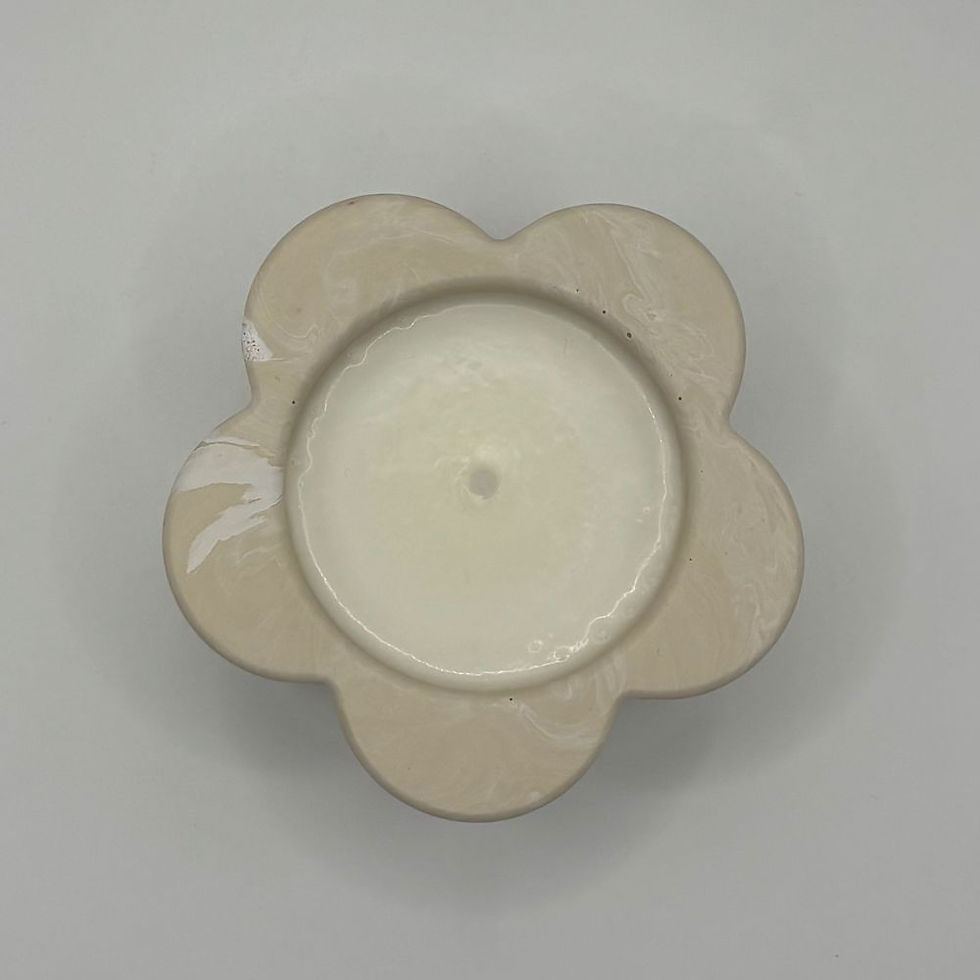 Miniature : Bougie Fleur 50g (limoncello)