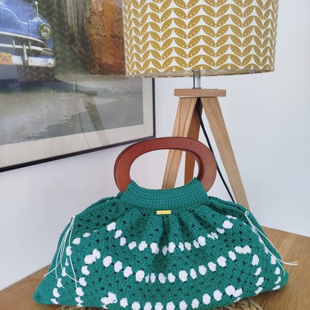 Sac au crochet granny