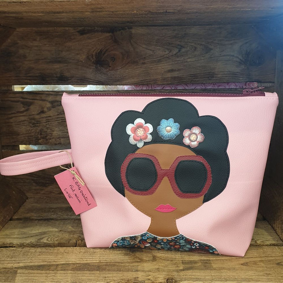 Trousse Simili cuir rose