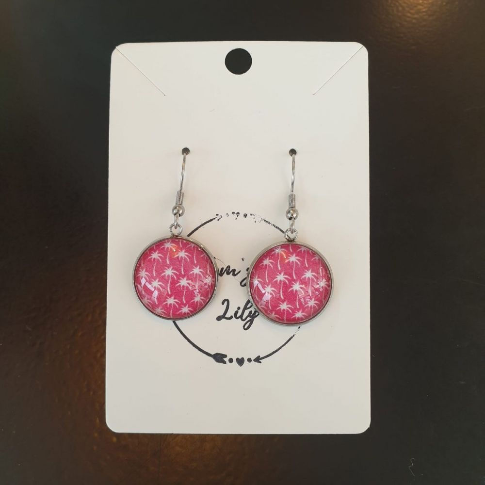 Boucles d'oreilles cabochon