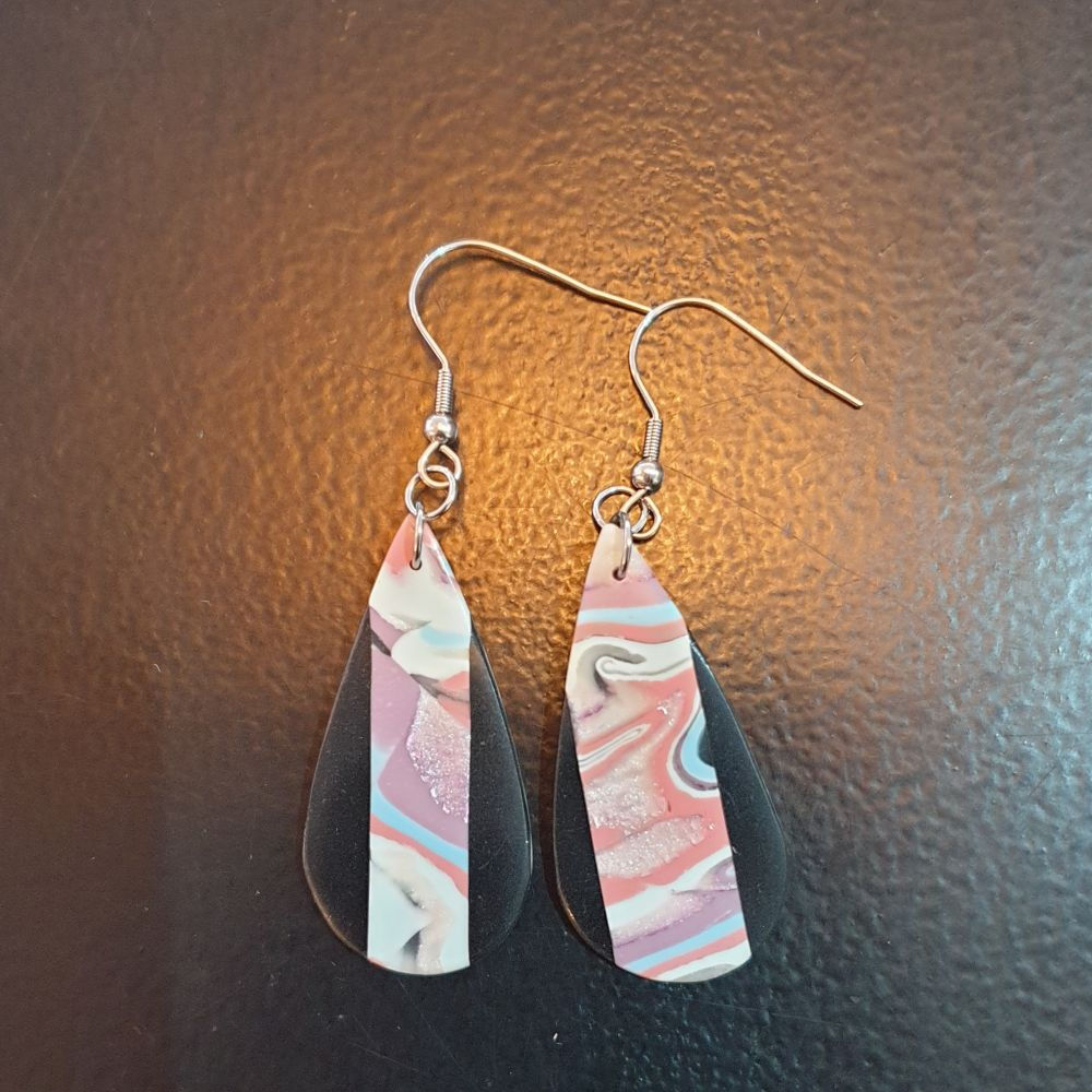 Boucle d'oreilles en forme de goutte