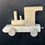 Miniature : Locomotive train en bois