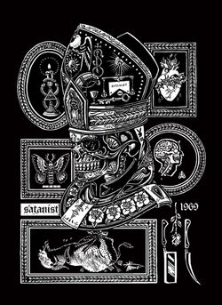 satanist Tshirt ロカTショー出展作品