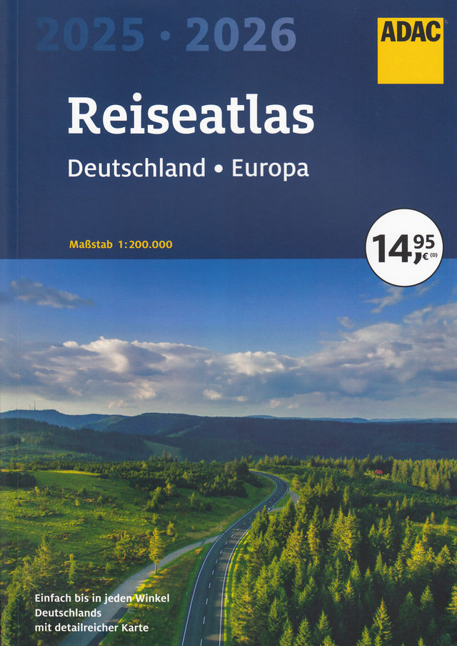 Reiseatlas, ADAC 2025/2026