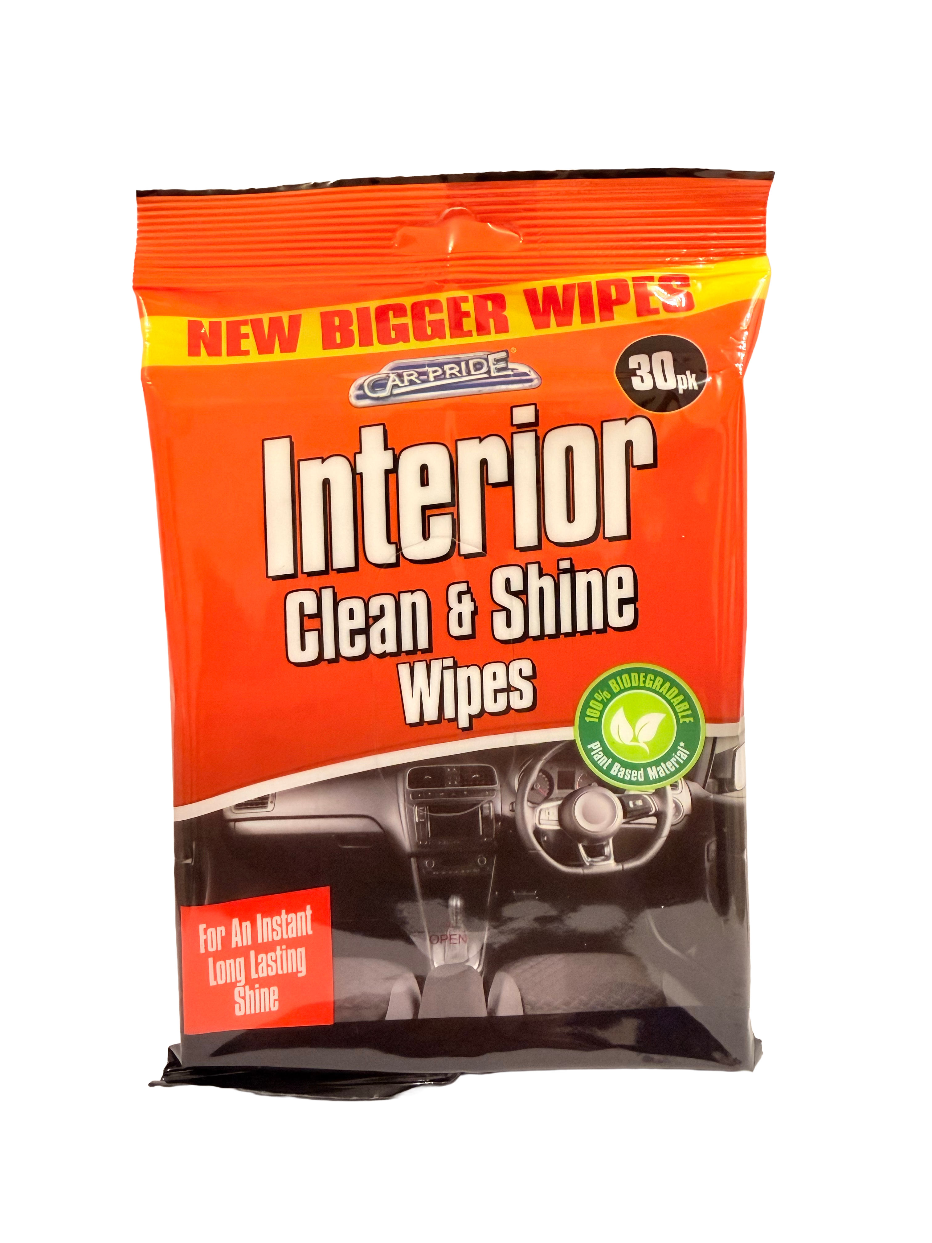 Car Interior Cleaning Wipes – Dashboard & Trim Wipes