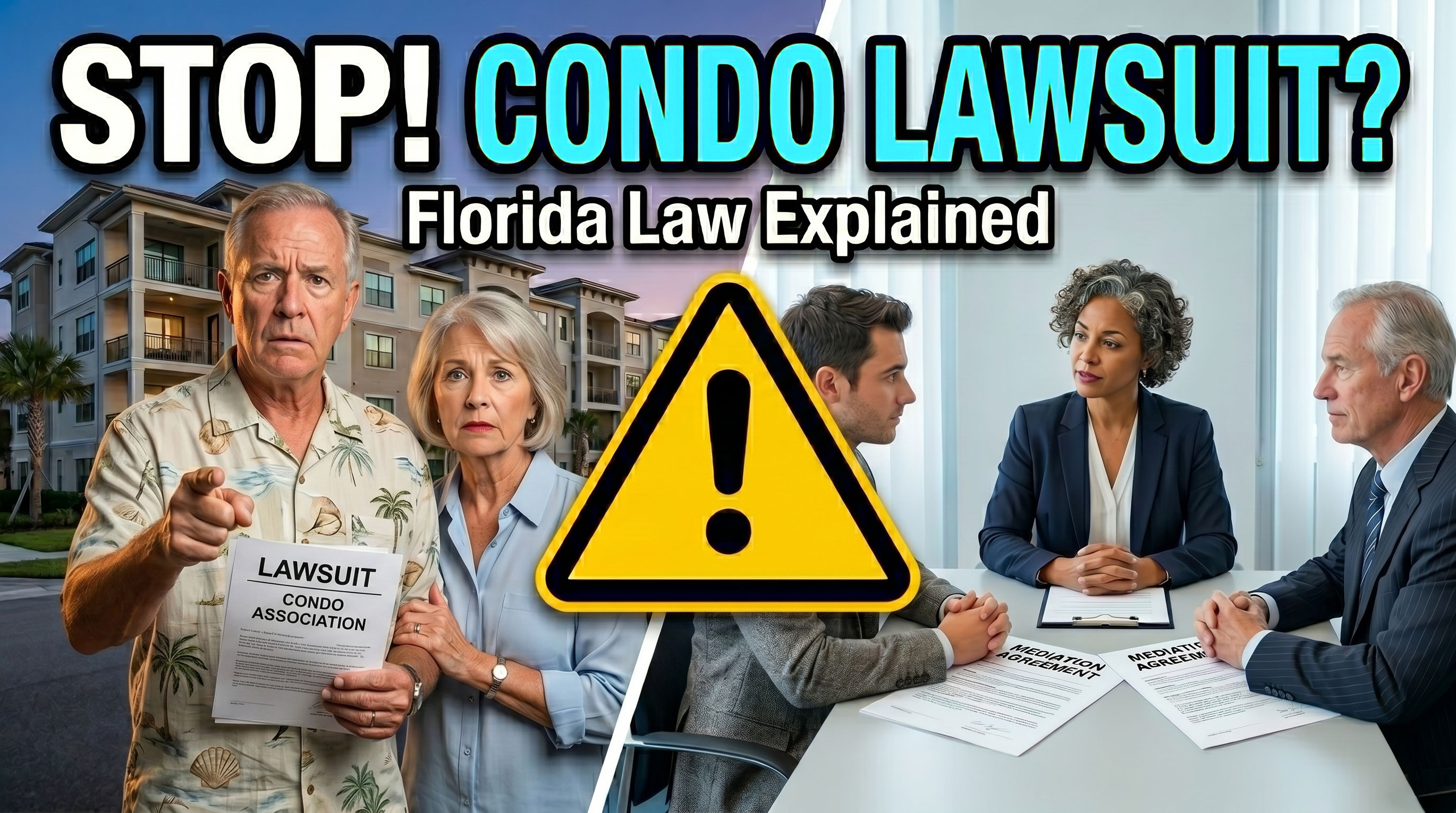 NOW FOR CONDO DISPUTES