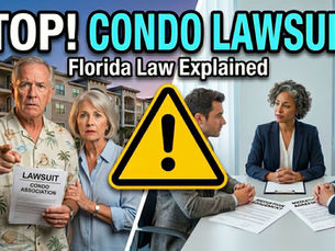 NOW FOR CONDO DISPUTES