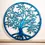Thumbnail: Aqua Fair Trade Enamelled Tree of Live