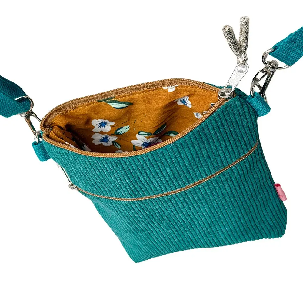 Teal Cross Body Purse