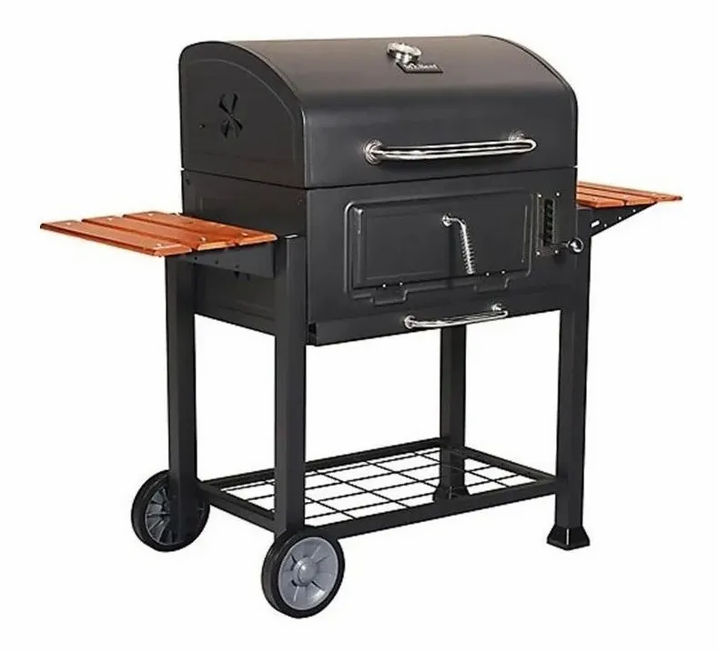 Miniatura: Asador De Carbón Con Tapa 2