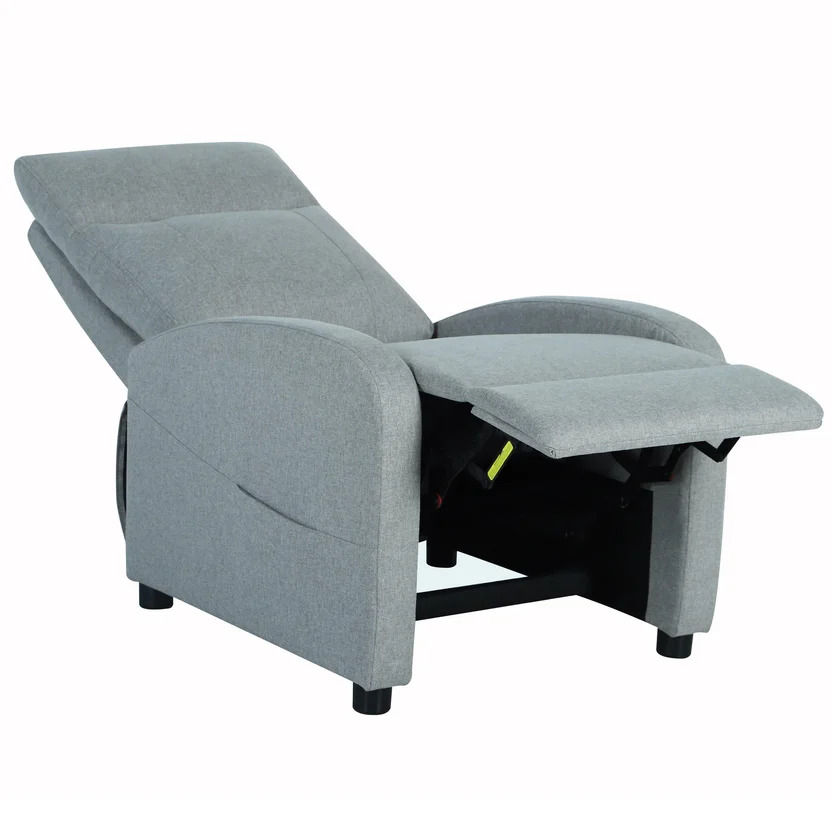 Miniatura: Sillón Individual Reclinable Berger Gris Seattle