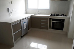 Projeto de marcenaria para cozinha planejada com armários personalizados Decorlustre São Paulo