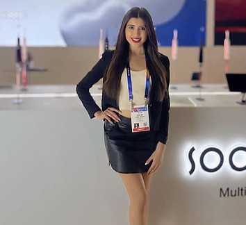 Professional conference host and conference staff team at a San Francisco tech event, providing guest check-in support, attendee assistance, and event coordination for Bay Area conferences and corporate launches.