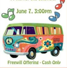 Coldwater United Church Spring Concert - Back to the 1960s