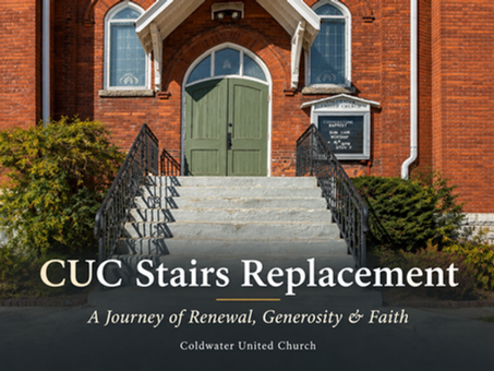 Coldwater United Church - Front Step Dedication (2026)