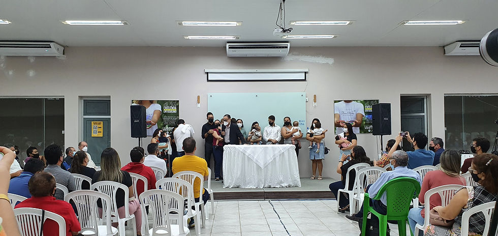 Parede na cor clara. (Ano 2022)