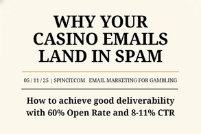 Why Your Casino Emails Land in Spam 