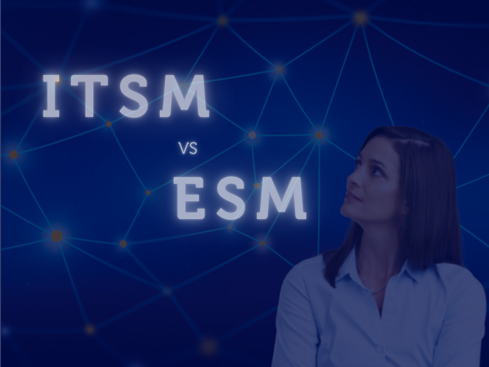 ITSM vs ESM