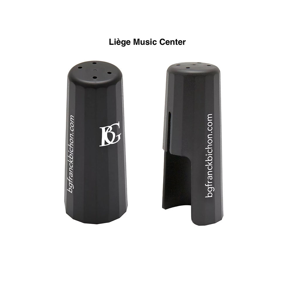 Miniature : ligature ténor saxophone 🎷 cap BG France standard Jazz bouchon L24RJ