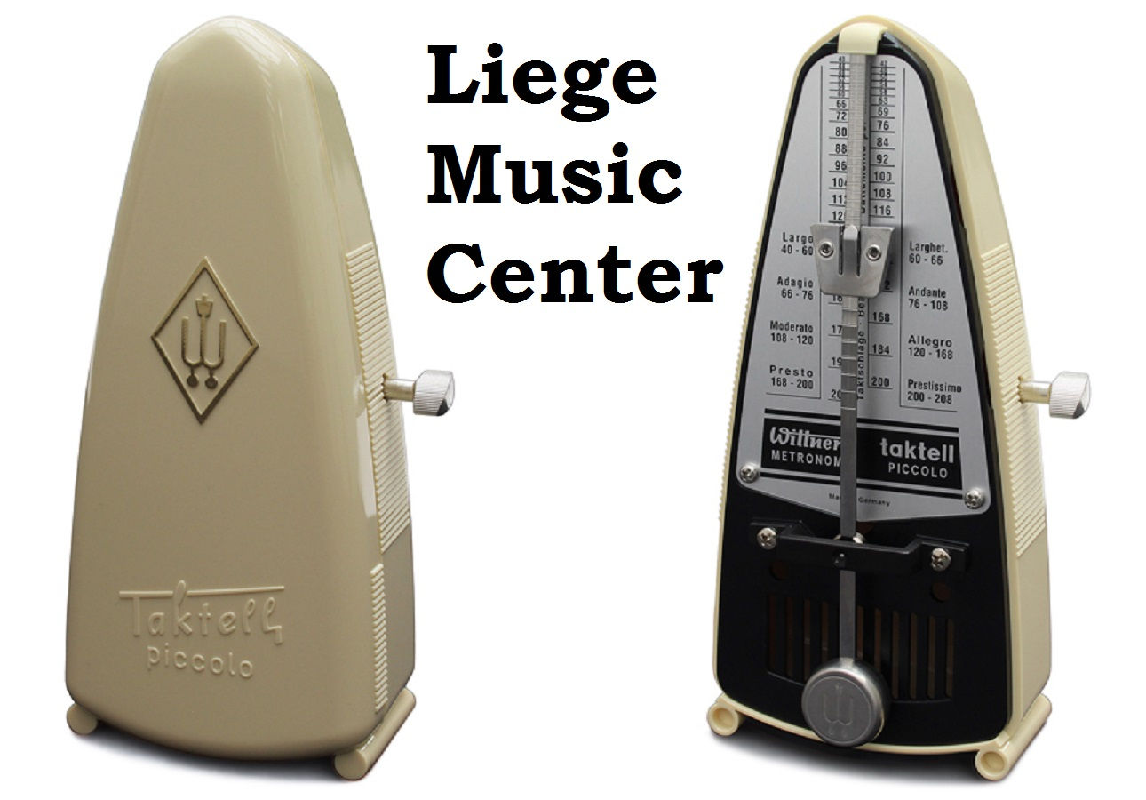 métronome Liège devant Wittner blanc Taktell Piccolo