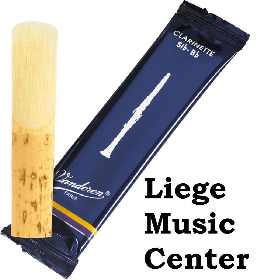 anches clarinette 🎷 Vandoren traditionnelles Sib force 2,5 détails CR1025