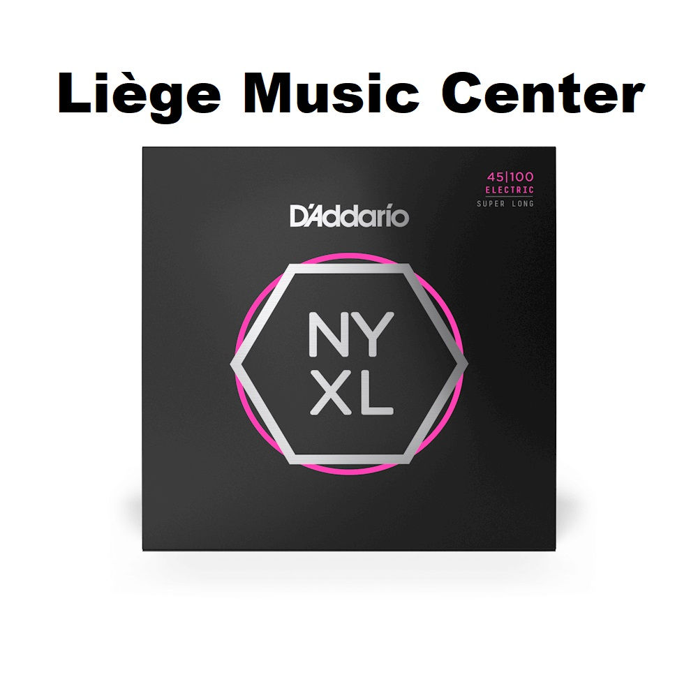 cordes guitare basse 🎸 électrique 4 cordes D'Addario en face NYXL