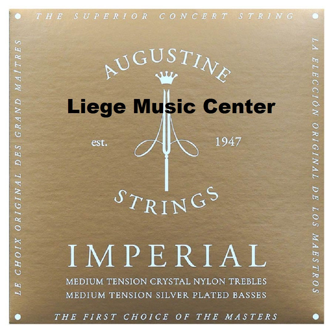 cordes guitare Augustine Imperial rouge devant