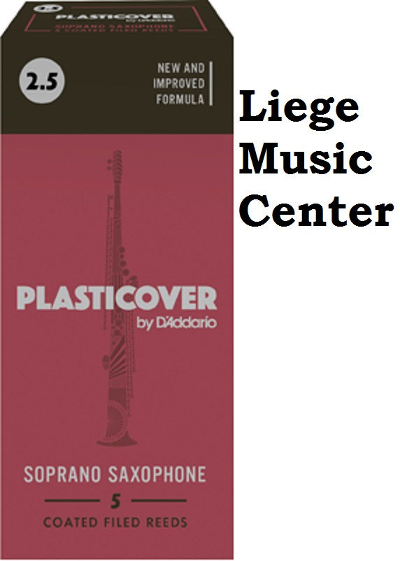 anches saxophone 🎷 soprano Plasticover force 2,5 en face P05SSX25