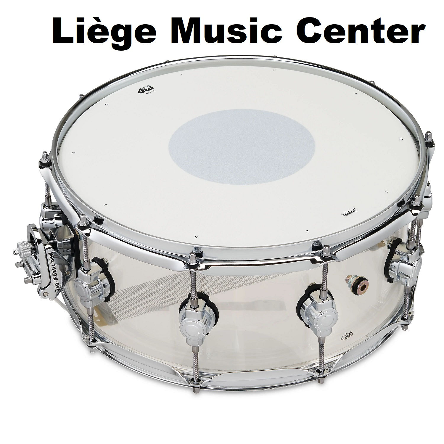 caisse claire 14" DW acrylique DDAC0614SSCL