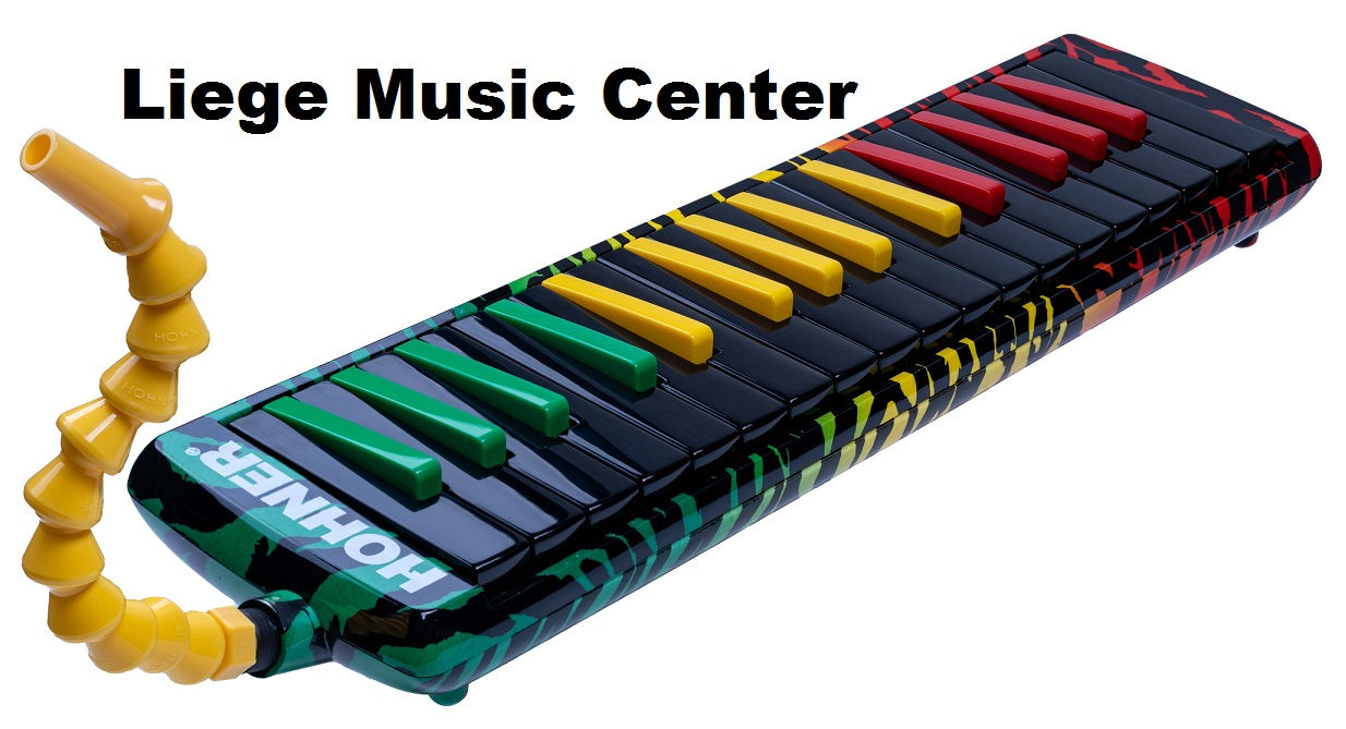 mélodica Airboard Rasta Hohner multi couleurs magasin stock étalage store Liège Music Center