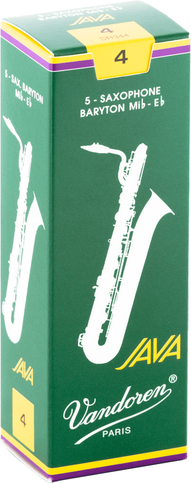 Miniature : anches saxophone baryton 🎷Vandoren Java force 3,0 en face SR3430