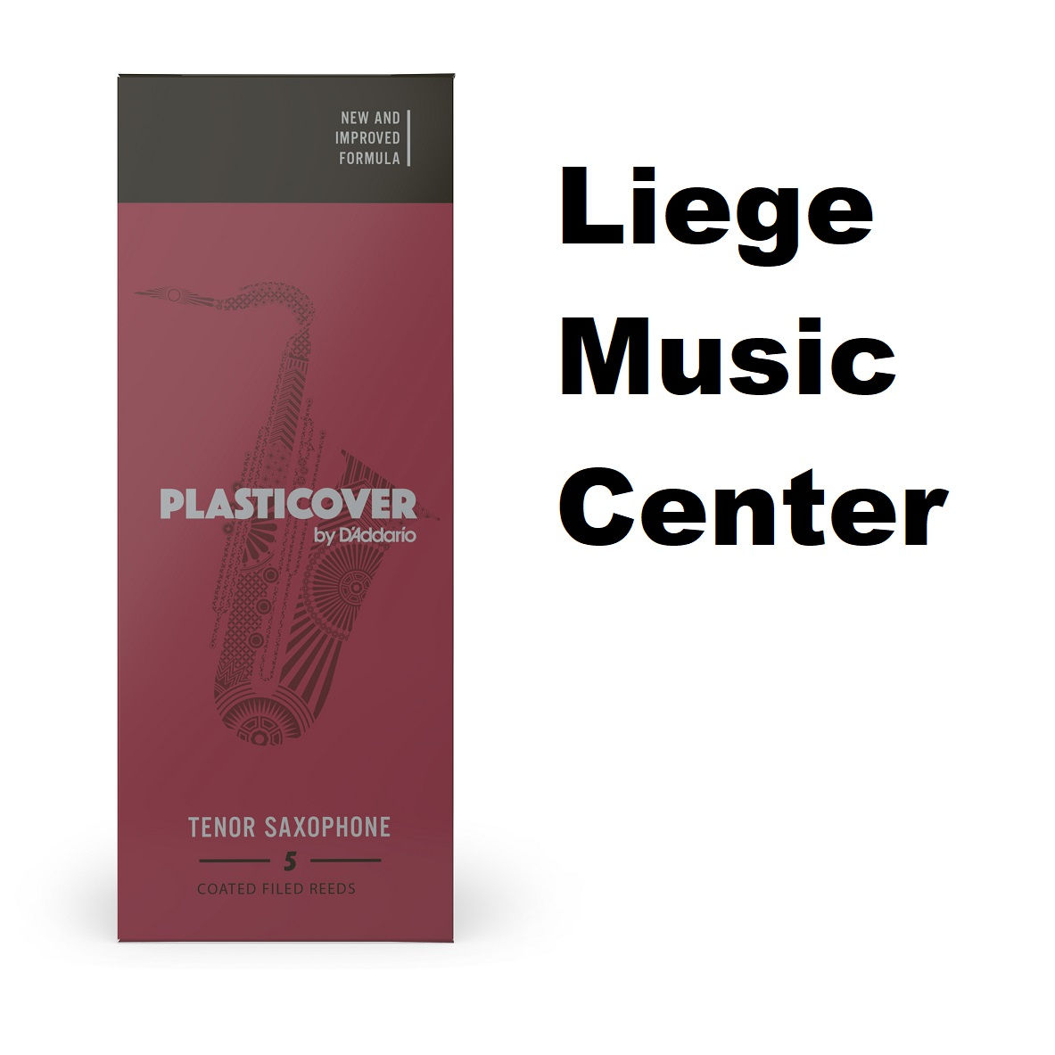 anches saxophone ténor Plasticover en face Liège Music Center