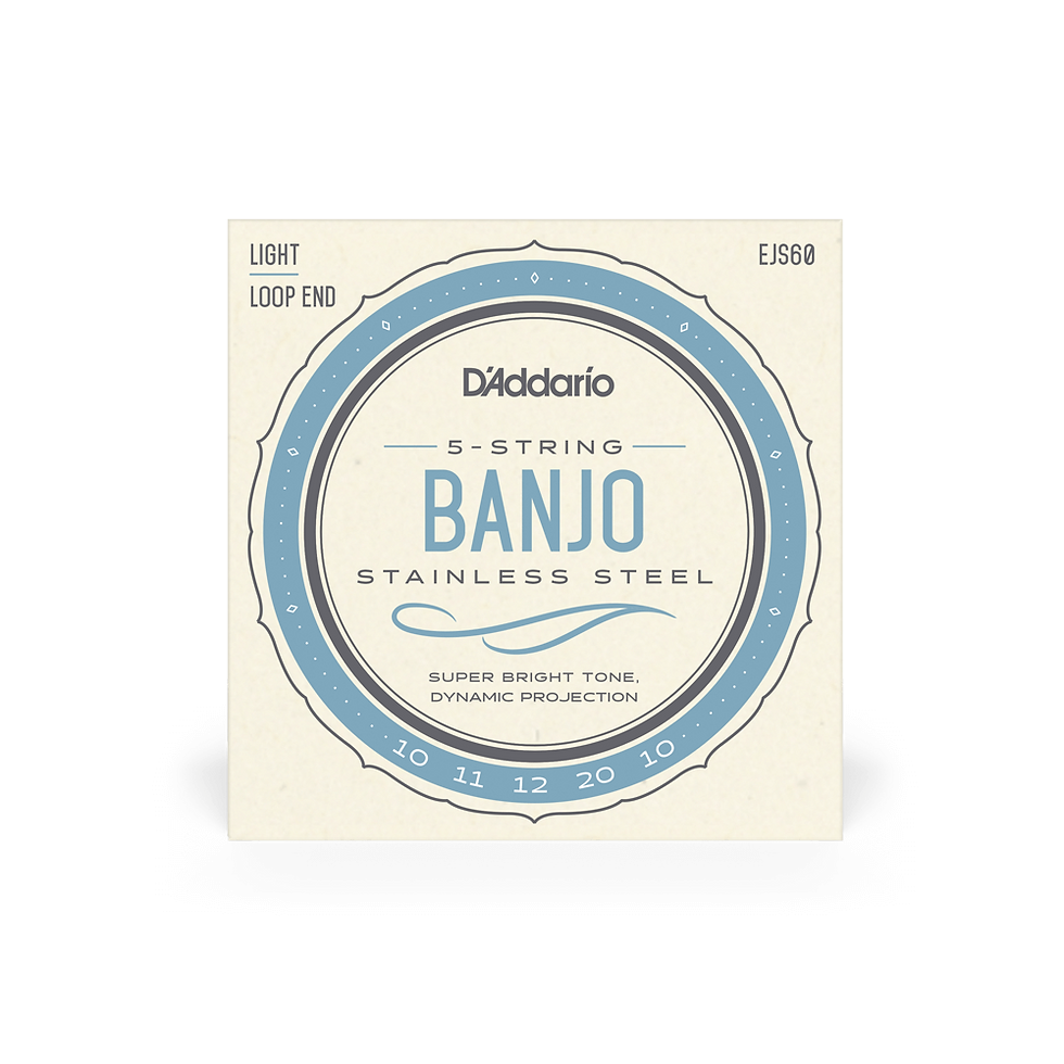 Miniaturbild: cordes banjo Liège devant D'Addario EJS60