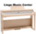 piano🎹 électronique Roland chêne clair devant RP701LA