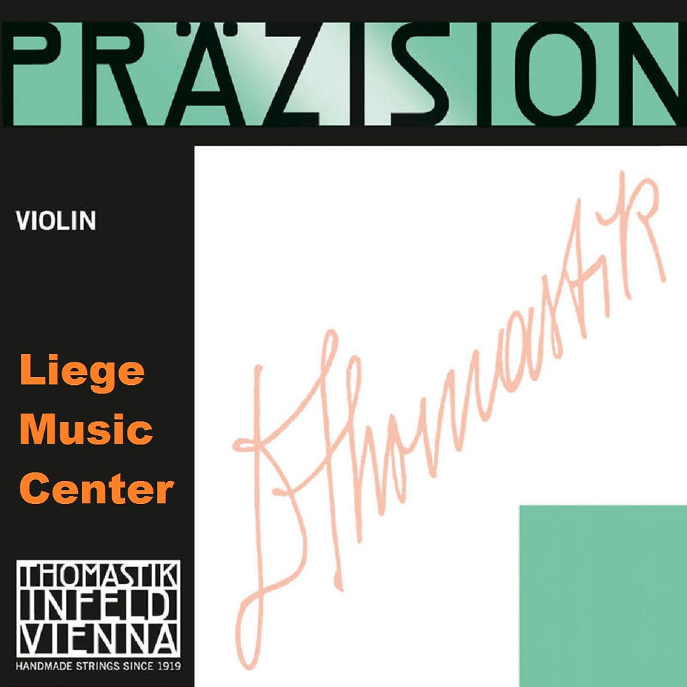 cordes violon Thomastik Präzision devant Liège Music Center